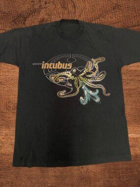 Incubus Band Octopus Cotton T Shirt